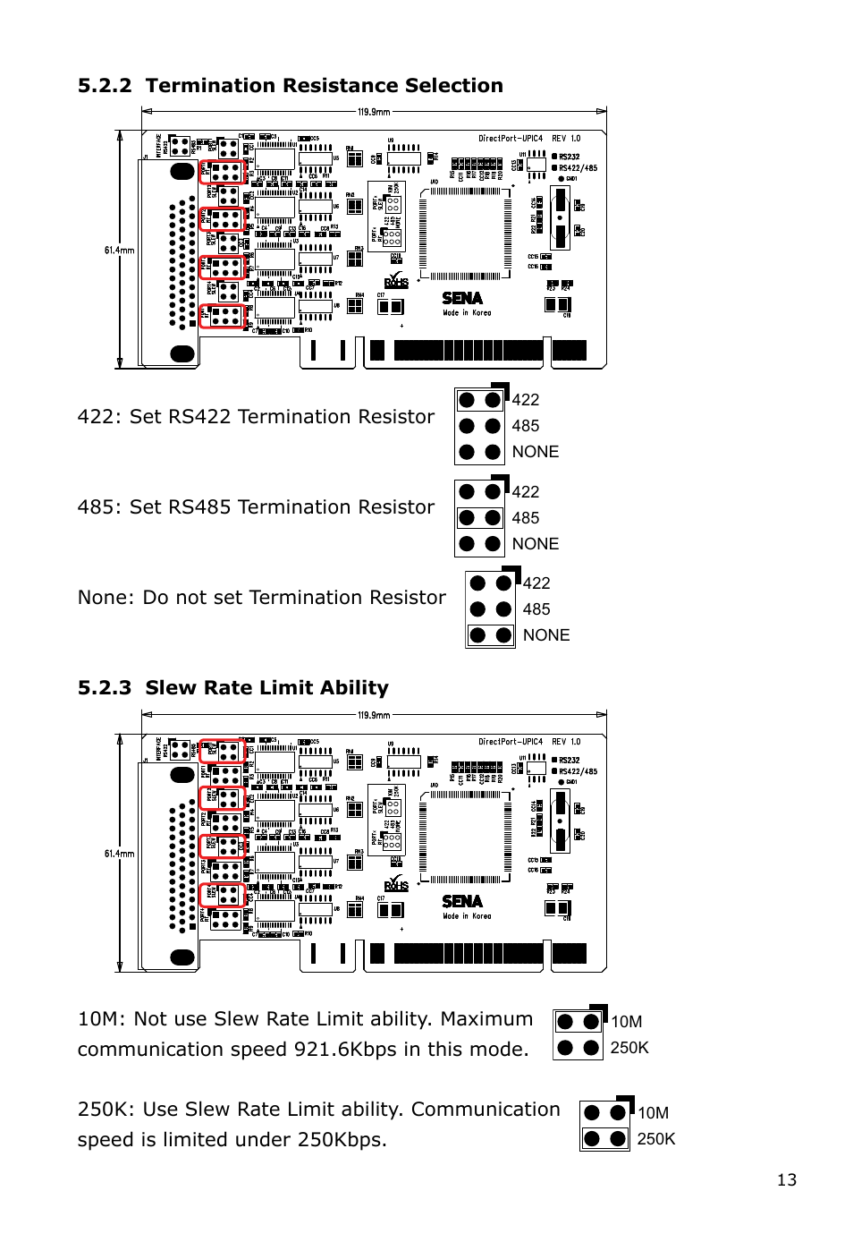 SENA DirectPort UPCI Software User Manual | Page 13 / 24