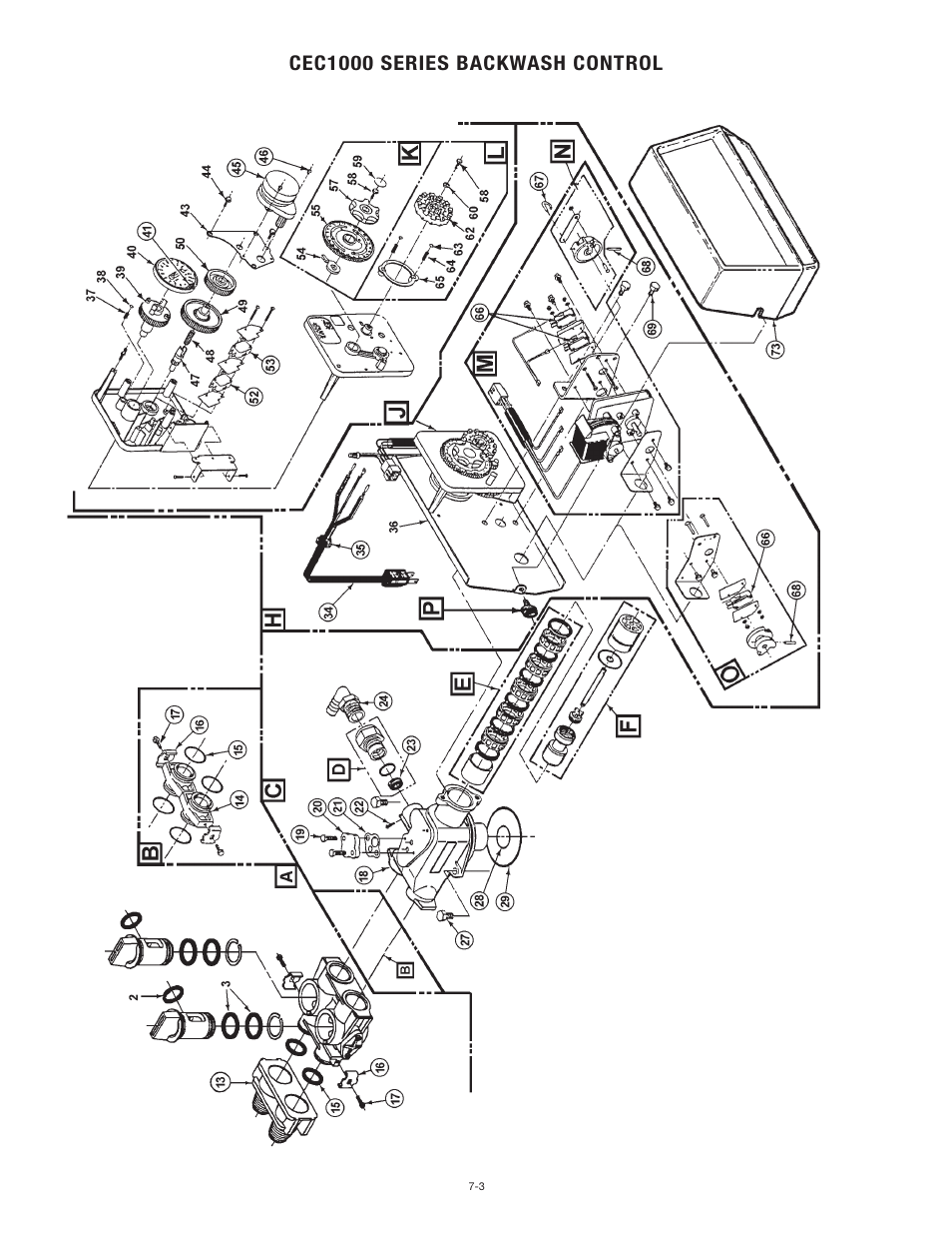 Cec1000 series backwash control | Aqua-Pure MCA2001M User Manual | Page 21 / 24