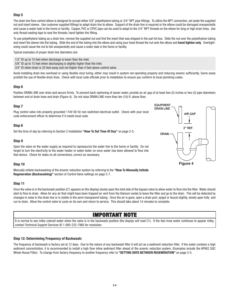 Aqua-Pure ASB1001 User Manual | Page 11 / 24