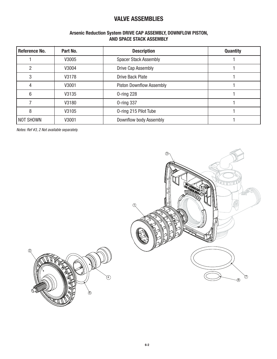 Valve assemblies | Aqua-Pure ASB1001 User Manual | Page 19 / 24