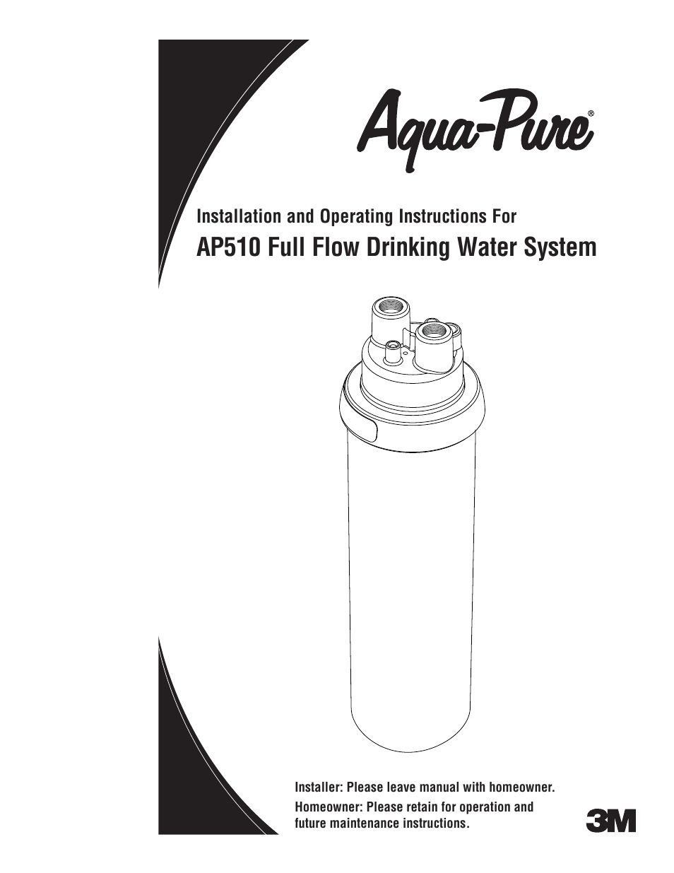 Aqua-Pure AP510 User Manual | 16 pages