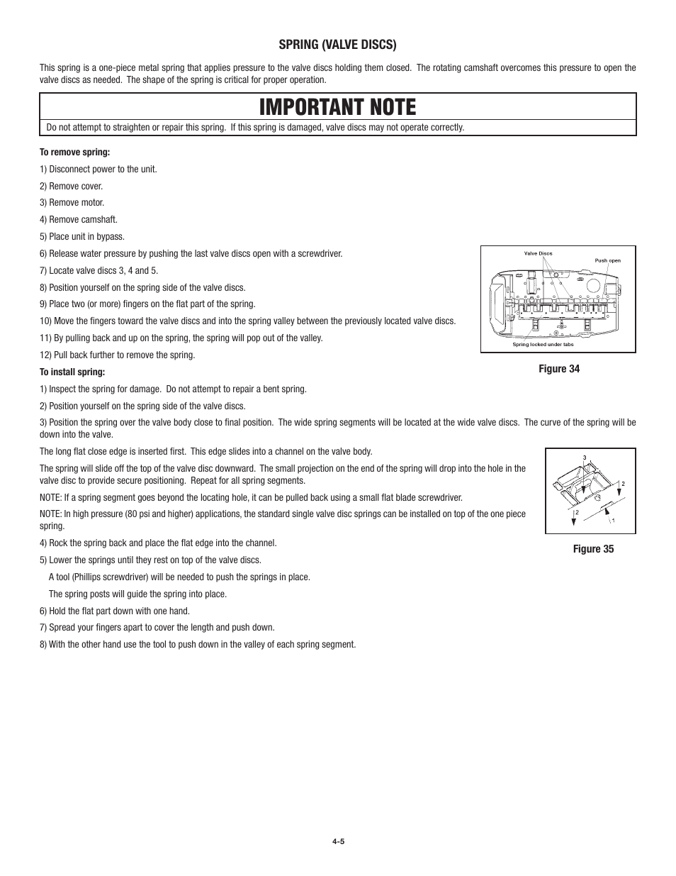 Spring (valve discs) | Aqua-Pure AWS150M User Manual | Page 26 / 36