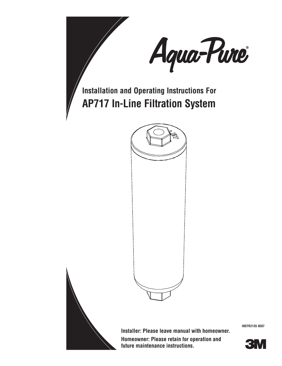 Aqua-Pure AP717 User Manual | 12 pages