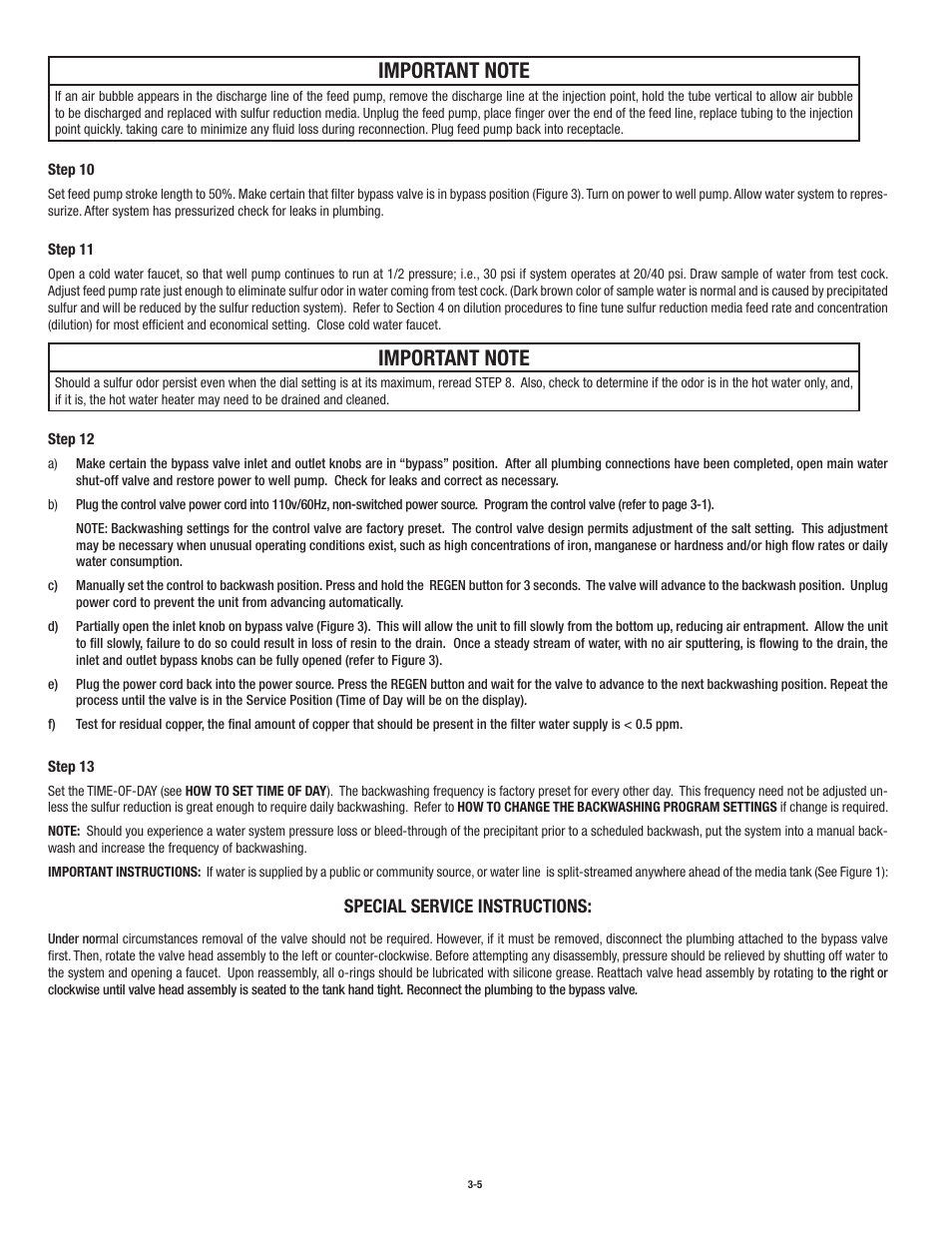 Aqua-Pure CSX200 User Manual | Page 12 / 28