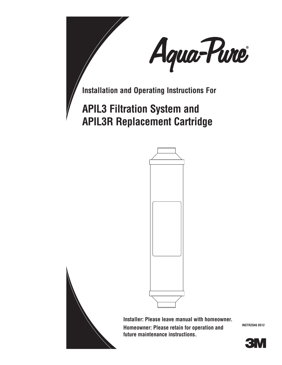 Aqua-Pure APIL3R User Manual | 8 pages