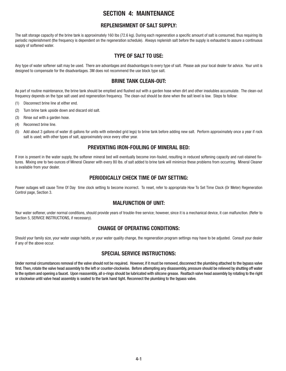 Aqua-Pure CSM1501 User Manual | Page 15 / 24