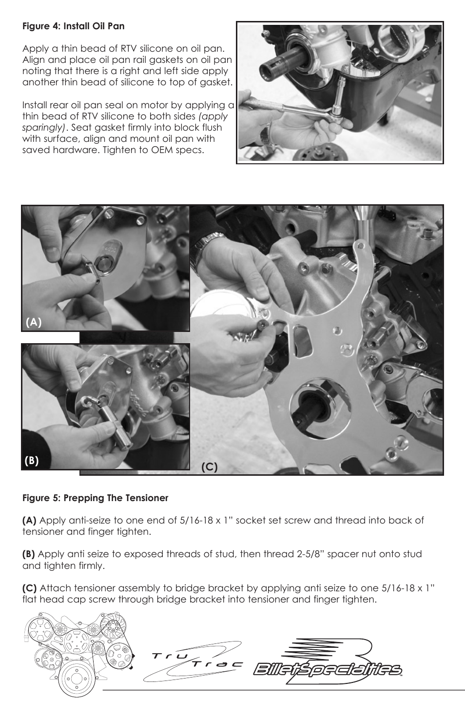 Billet Specialties Premium Tru Trac Serpentine System - Big Block Ford User Manual | Page 10 / 20