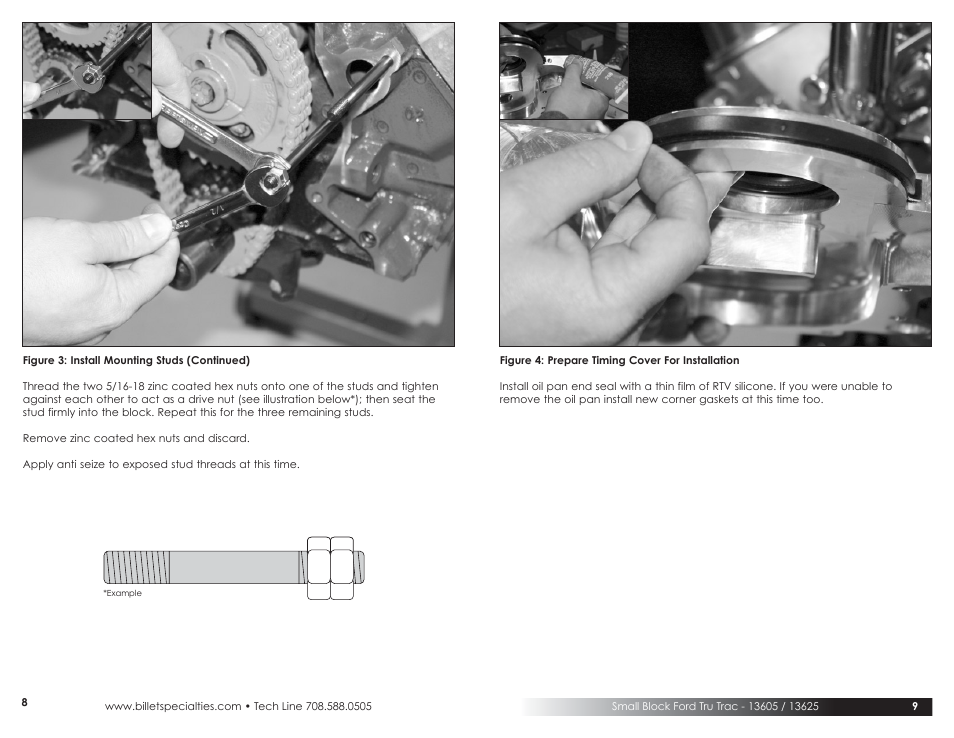 Billet Specialties Tru Trac Serpentine System - Small Block Ford User Manual | Page 5 / 13
