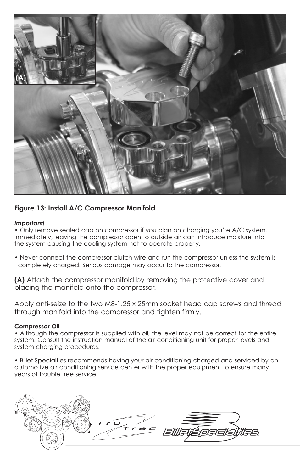 Billet Specialties Premium Tru Trac Serpentine System - Big Block Chrysler | HEMI User Manual | Page 18 / 20