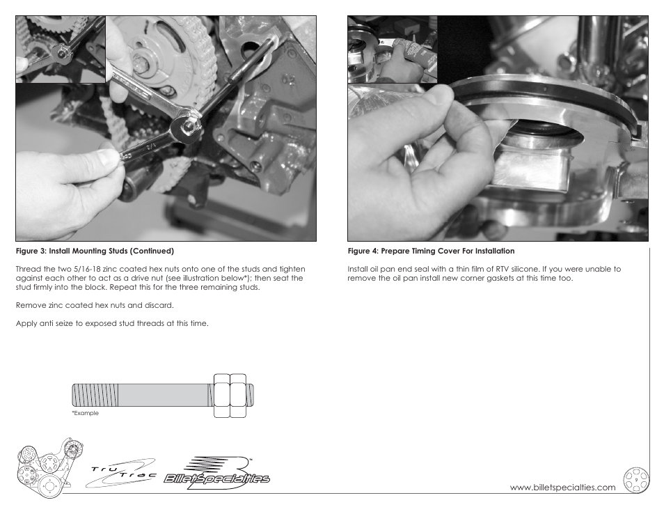 Billet Specialties Premium Tru Trac Serpentine System - Small Block Ford User Manual | Page 5 / 13