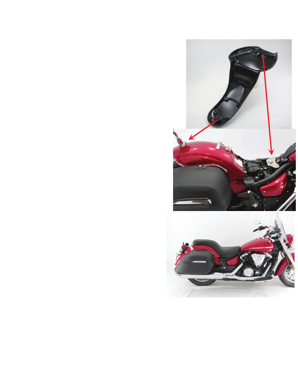 Mustang Motorcycle Seats One-Piece Deluxe DayTripper Seat - Yamaha V-Star 1300 & 1300T User Manual | Page 2 / 2