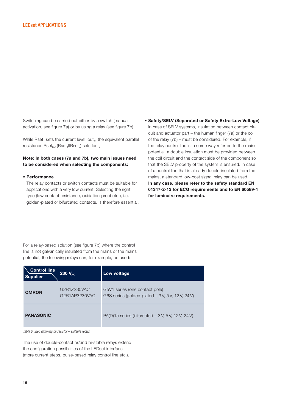 OSRAM OPTOTRONIC Constant current LED power supplies with 3DIM User Manual | Page 16 / 50