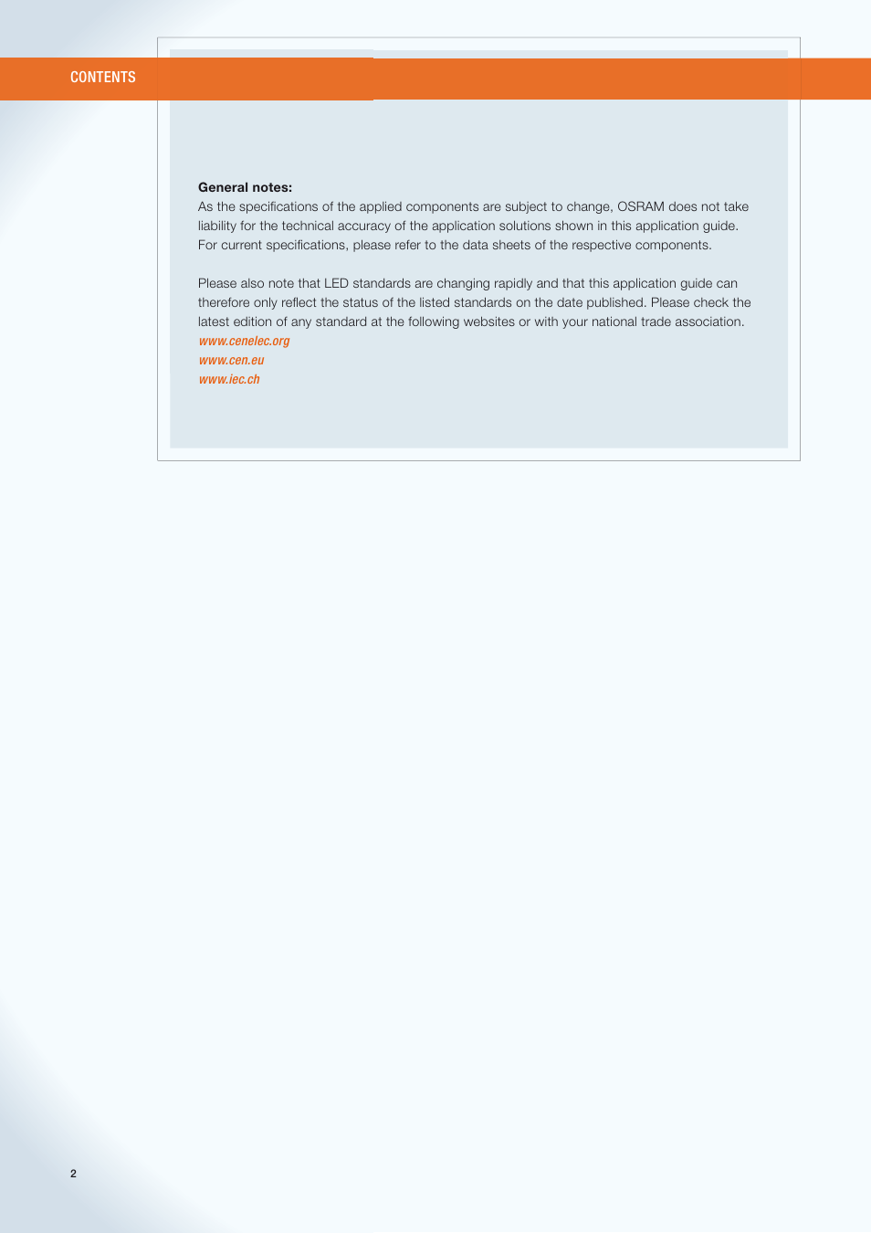 OSRAM OPTOTRONIC Constant current LED power supplies with 3DIM User Manual | Page 2 / 50