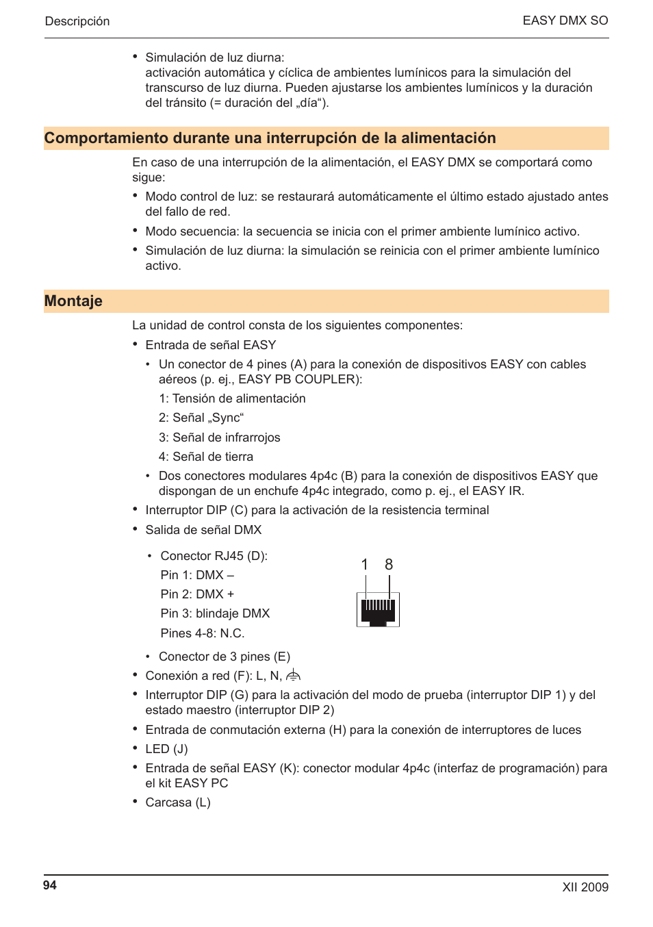 OSRAM EASY DMX 16x4 SO User Manual | Page 94 / 114