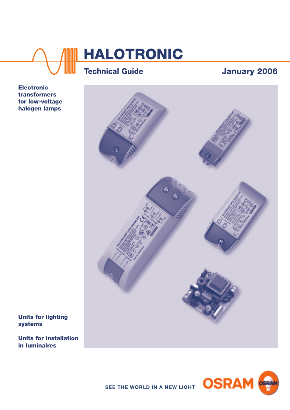 OSRAM HALOTRONIC-PROFESSIONAL HTL User Manual | 25 pages