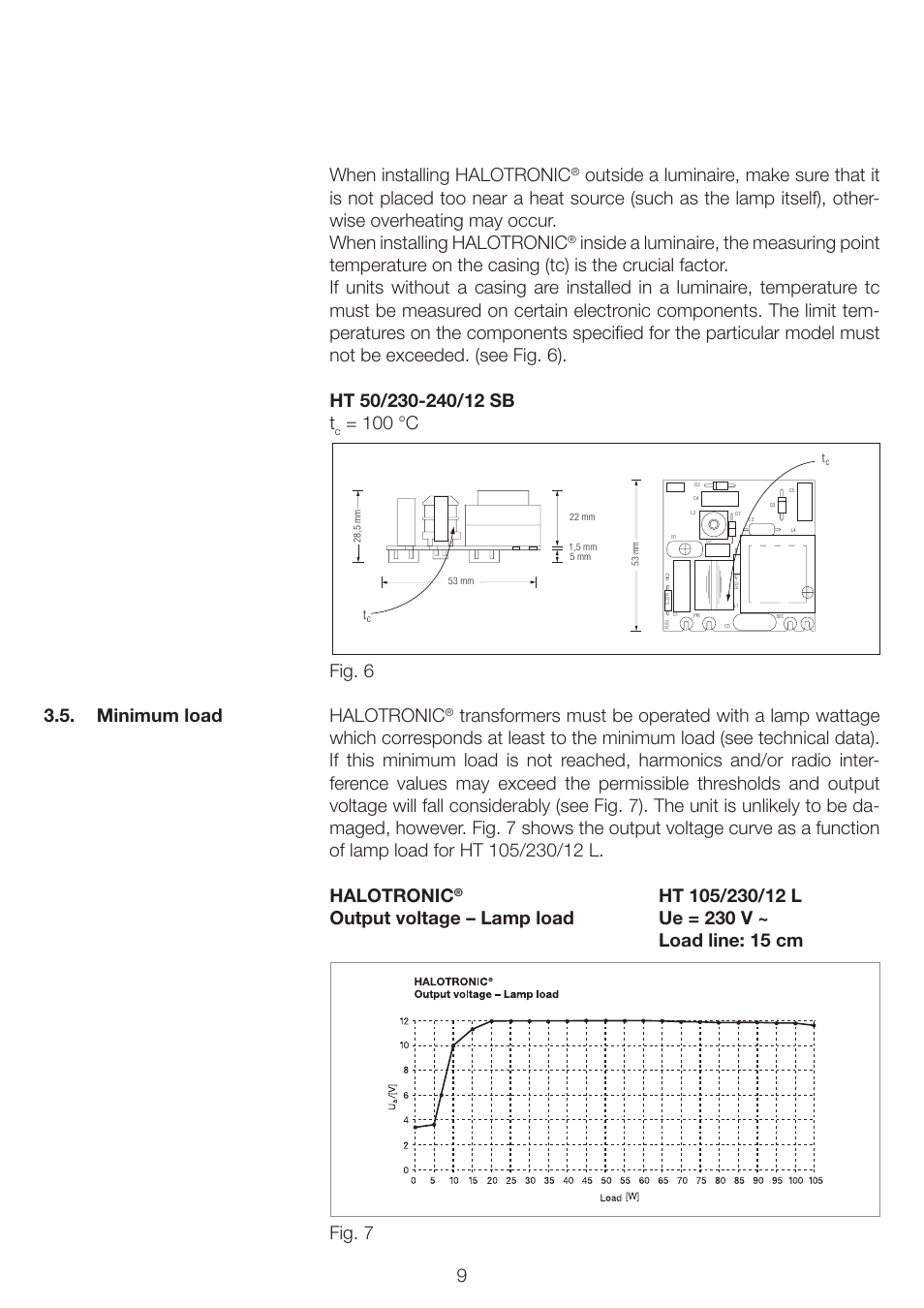 9when installing halotronic | OSRAM HALOTRONIC-PROFESSIONAL HTL User Manual | Page 10 / 25
