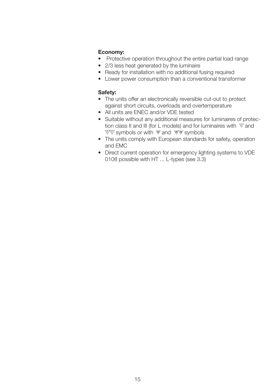 OSRAM HALOTRONIC-PROFESSIONAL HTL User Manual | Page 16 / 25