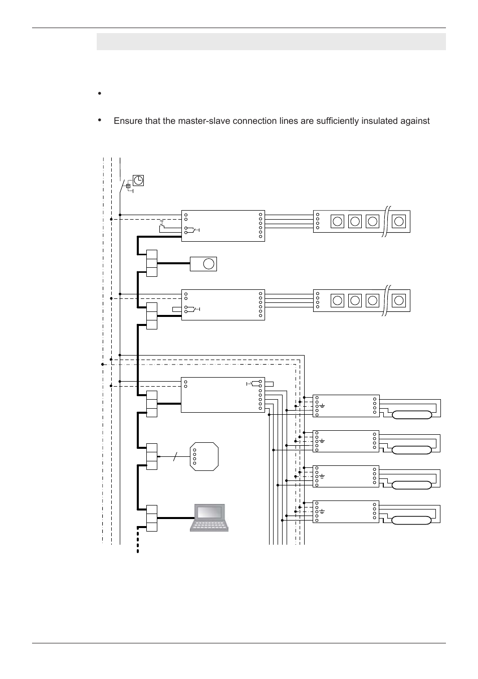 Caution, Destruction of the control unit and other devices | OSRAM OPTOTRONIC OT EASY 60 II User Manual | Page 11 / 19