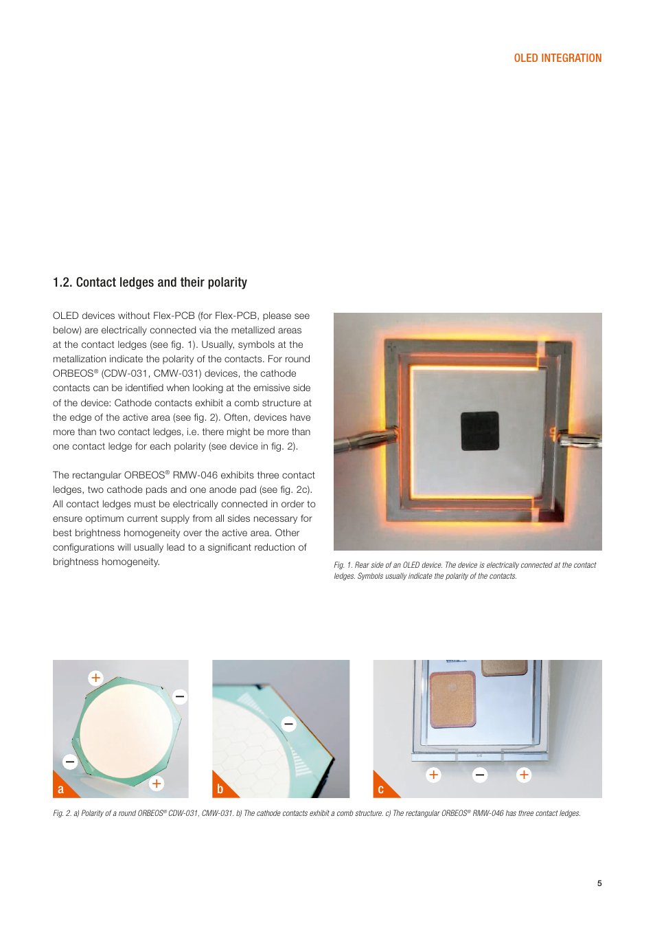 OSRAM ORBEOS Components User Manual | Page 5 / 20