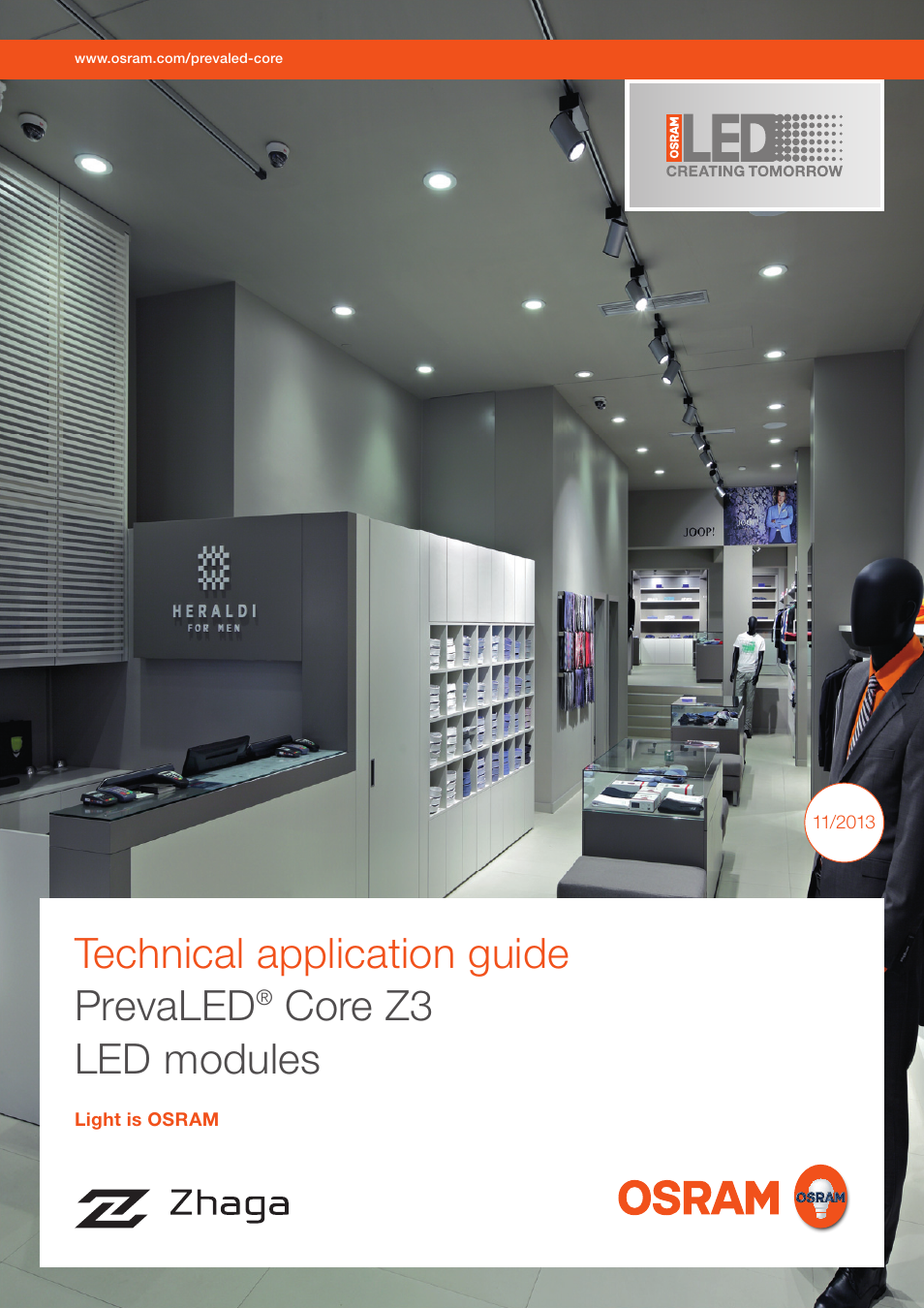 OSRAM PrevaLED Core Z3 User Manual | 20 pages