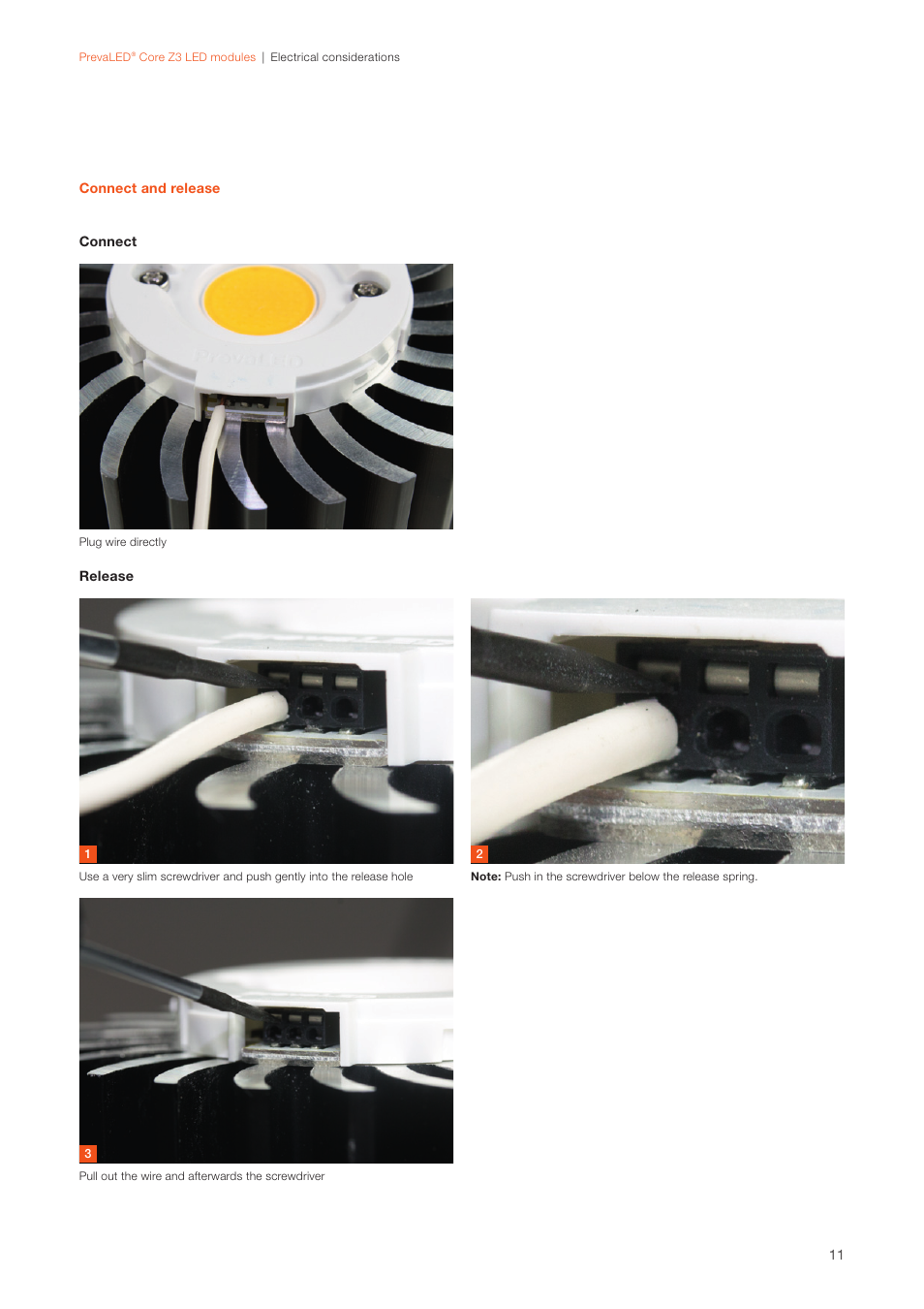 OSRAM PrevaLED Core Z3 User Manual | Page 11 / 20