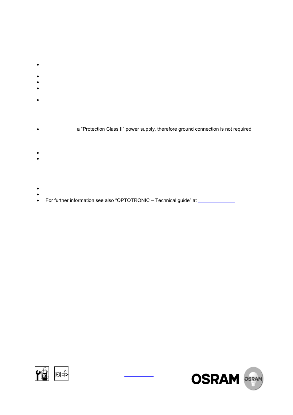 Optotronic | OSRAM CV Power supplies 12 V User Manual | Page 2 / 2
