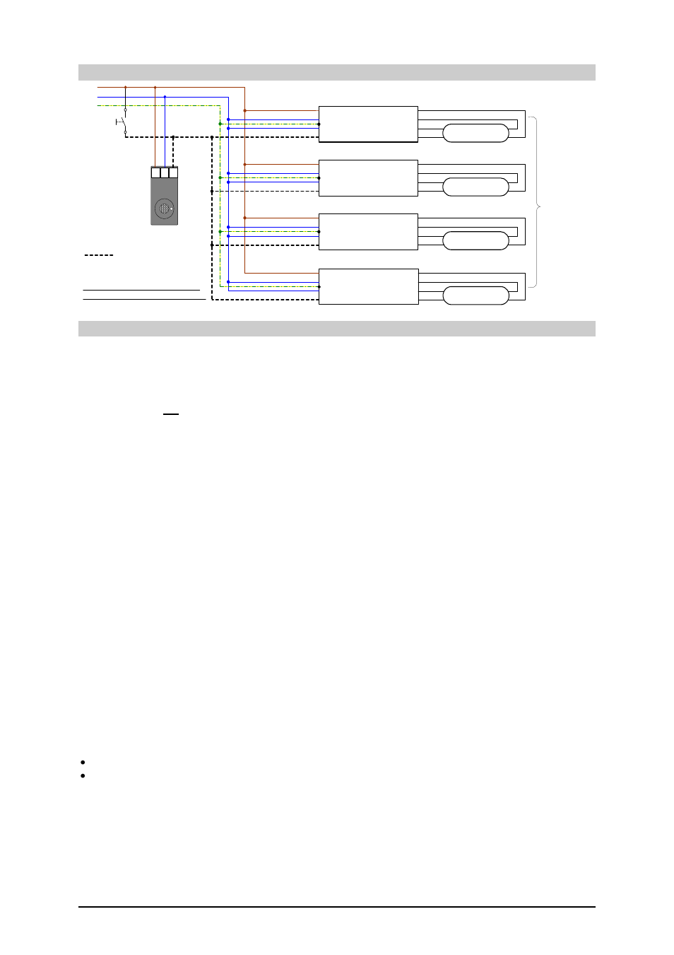 Wiring diagram, Mounting hints | OSRAM Touch DIM PD LI 2P WOS User Manual | Page 2 / 3
