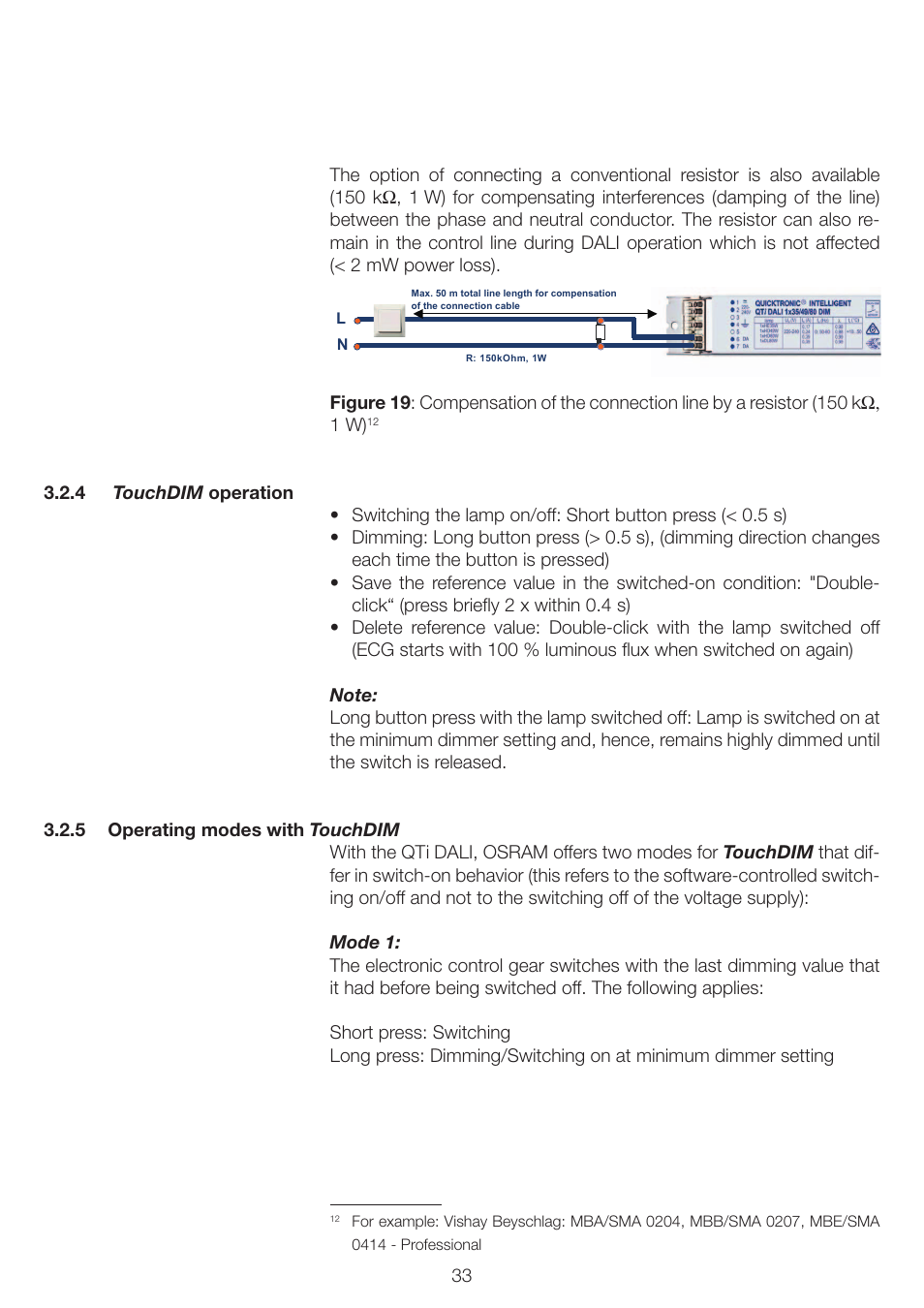 OSRAM QUICKTRONIC INTELLIGENT DIM CFL User Manual | Page 34 / 92