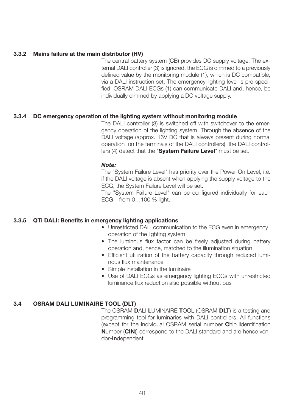OSRAM QUICKTRONIC INTELLIGENT DIM CFL User Manual | Page 41 / 92