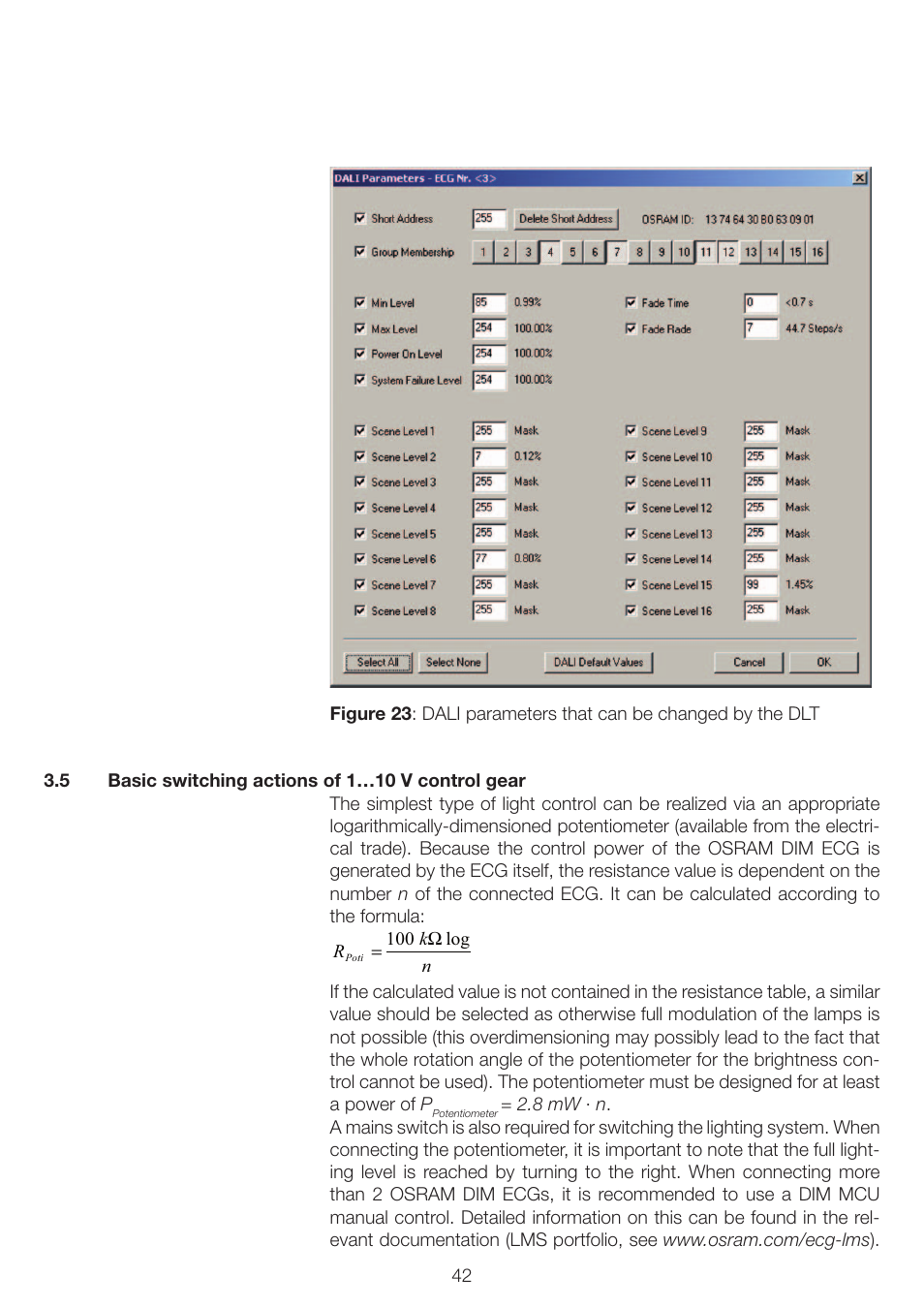 OSRAM QUICKTRONIC INTELLIGENT DIM CFL User Manual | Page 43 / 92