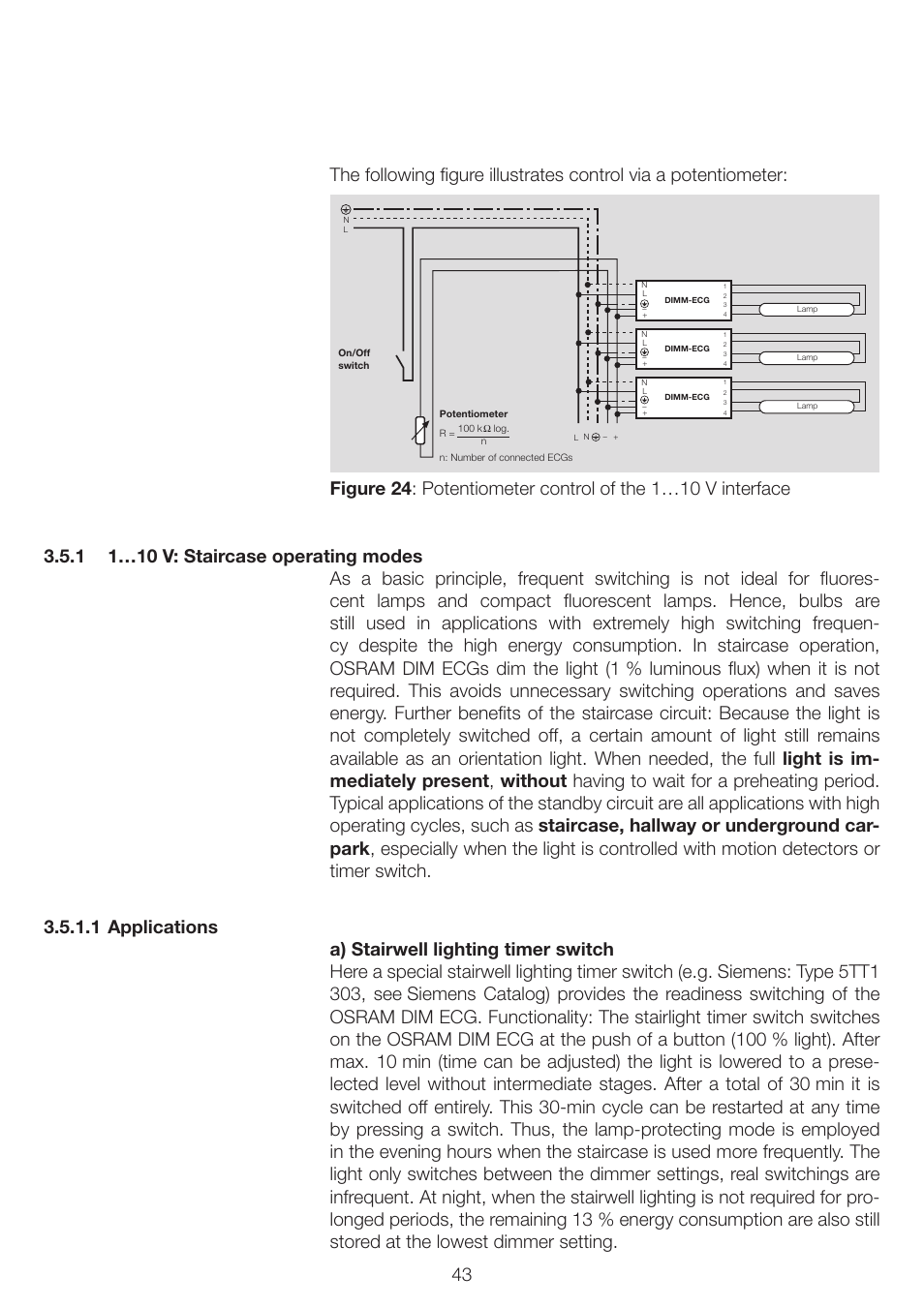 OSRAM QUICKTRONIC INTELLIGENT DIM CFL User Manual | Page 44 / 92