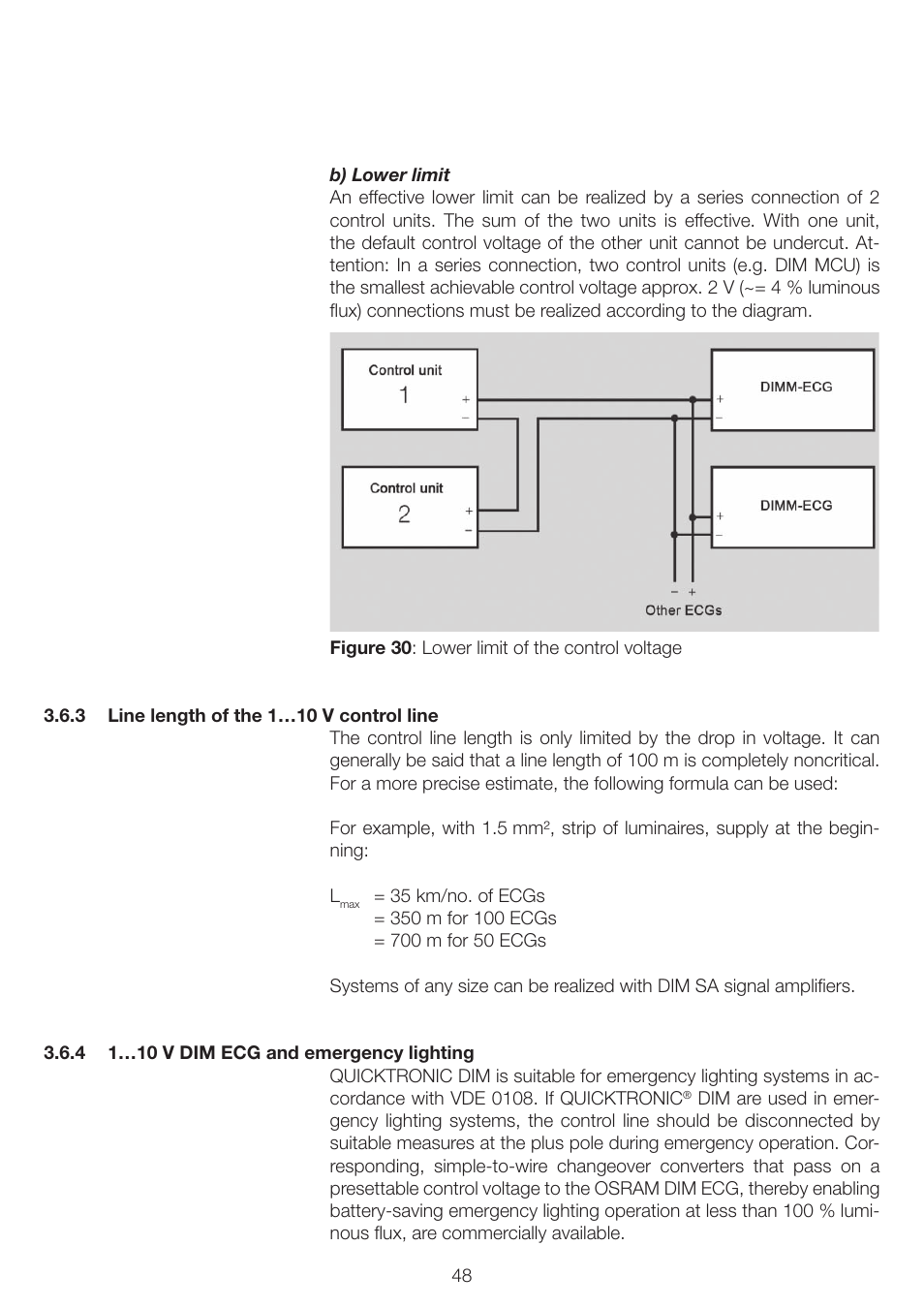 OSRAM QUICKTRONIC INTELLIGENT DIM CFL User Manual | Page 49 / 92