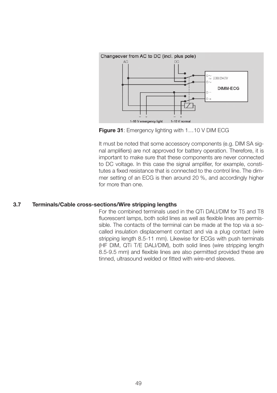 OSRAM QUICKTRONIC INTELLIGENT DIM CFL User Manual | Page 50 / 92