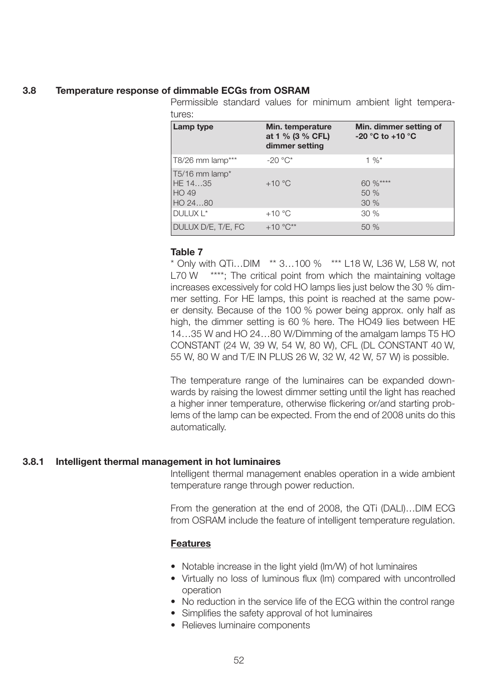 OSRAM QUICKTRONIC INTELLIGENT DIM CFL User Manual | Page 53 / 92