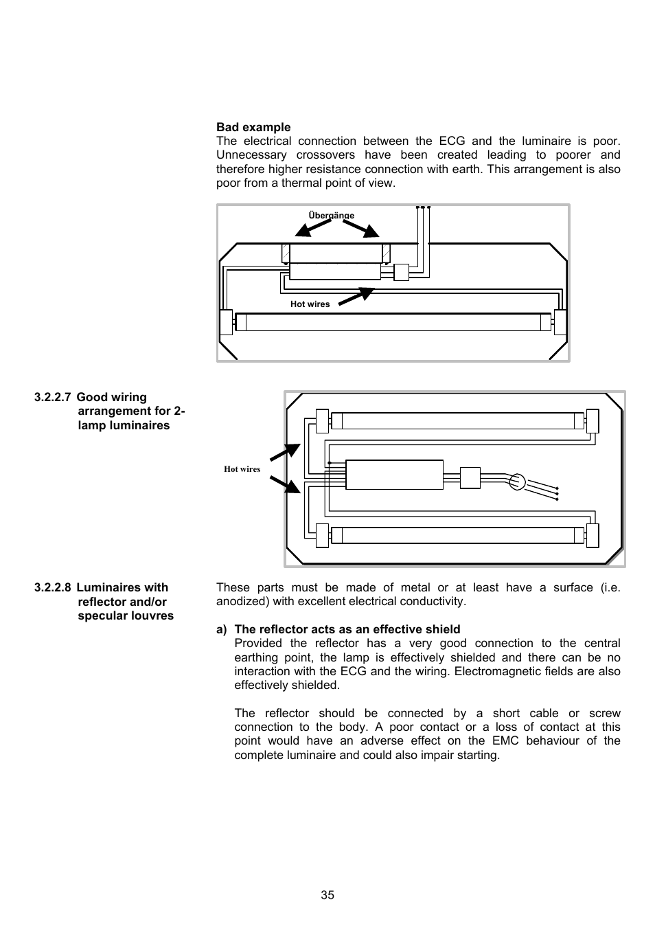 OSRAM QUICKTRONIC-M ECG for circular FL 16 mm User Manual | Page 36 / 93