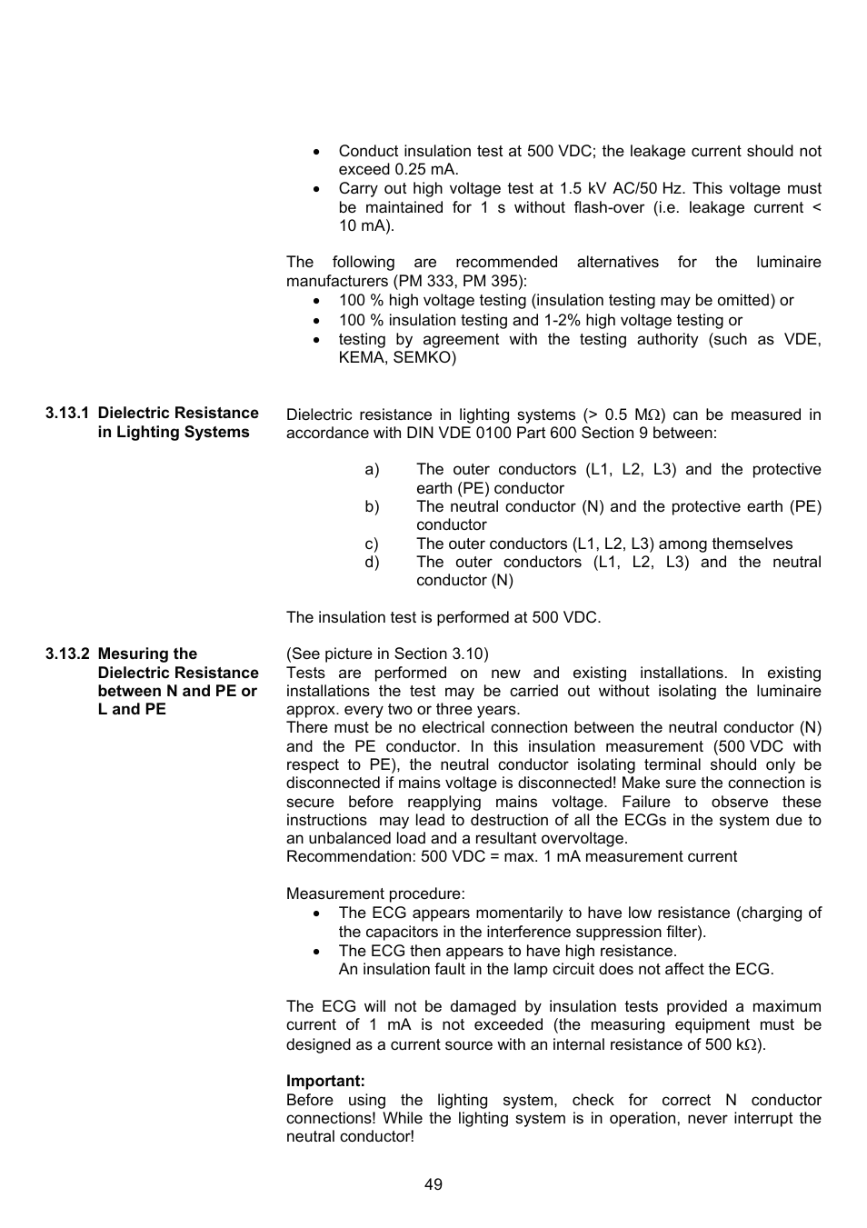 OSRAM QUICKTRONIC-M ECG for circular FL 16 mm User Manual | Page 50 / 93