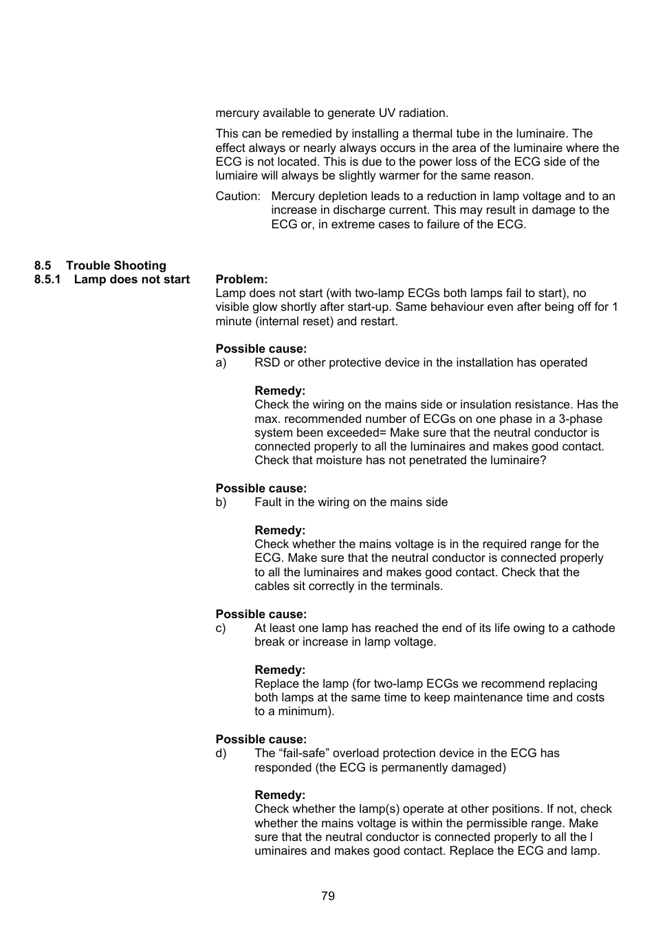 OSRAM QUICKTRONIC-M ECG for circular FL 16 mm User Manual | Page 80 / 93