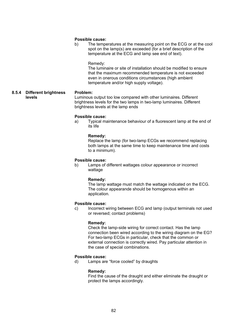 OSRAM QUICKTRONIC-M ECG for circular FL 16 mm User Manual | Page 83 / 93