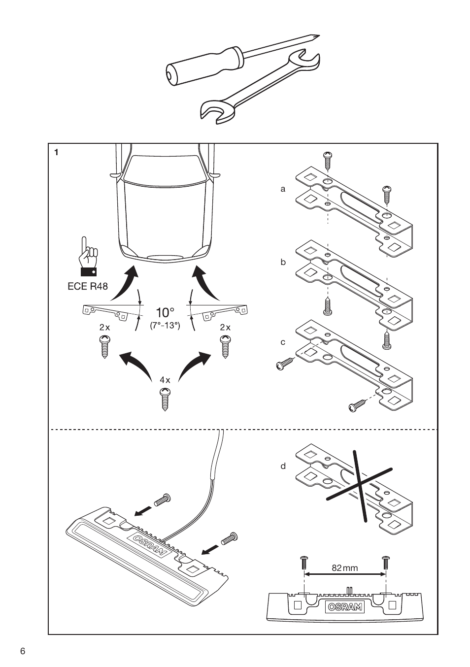 OSRAM LEDriving PX-5 – LED daytime running ligh User Manual | Page 6 / 15