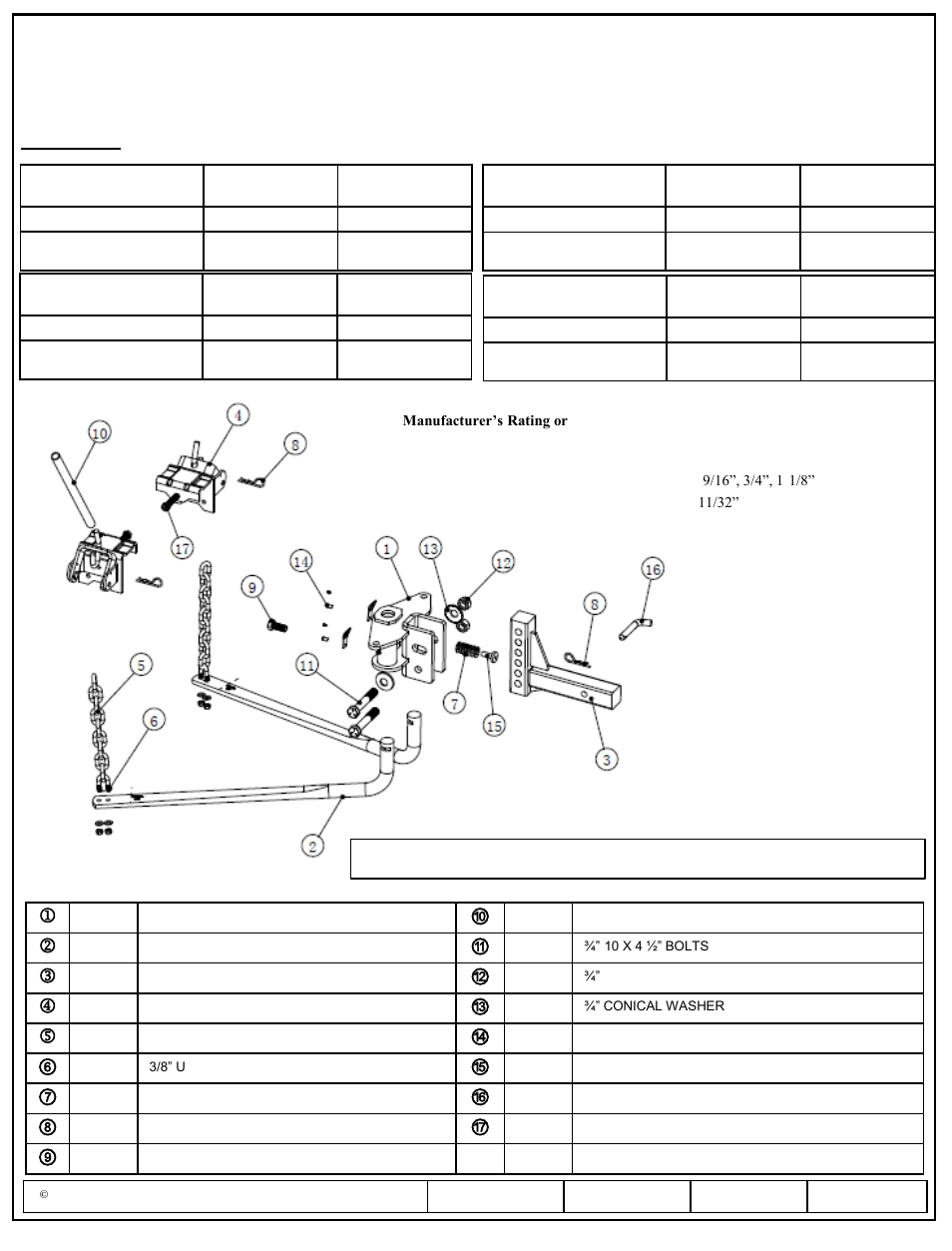 Pro Series 49904 ROUND BAR WD User Manual | 24 pages