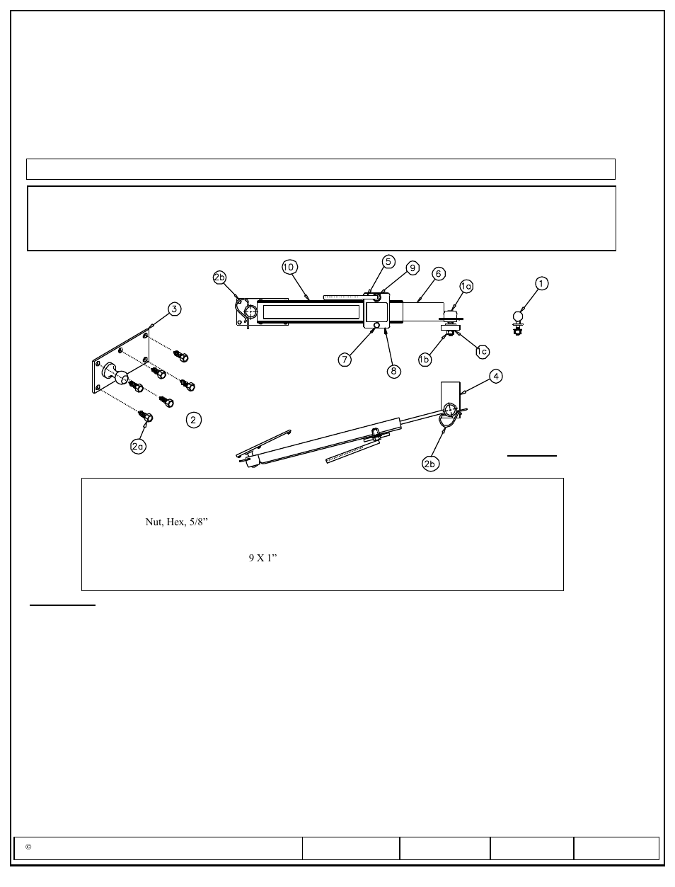 Installation instructions, Part numbers, Warning | Pro Series 49904 ROUND BAR WD User Manual | Page 5 / 24
