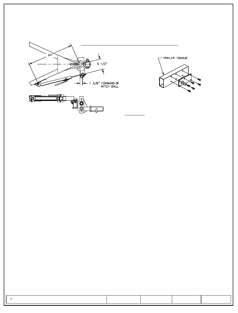 Installation instructions, Part numbers | Pro Series 49904 ROUND BAR WD User Manual | Page 6 / 24