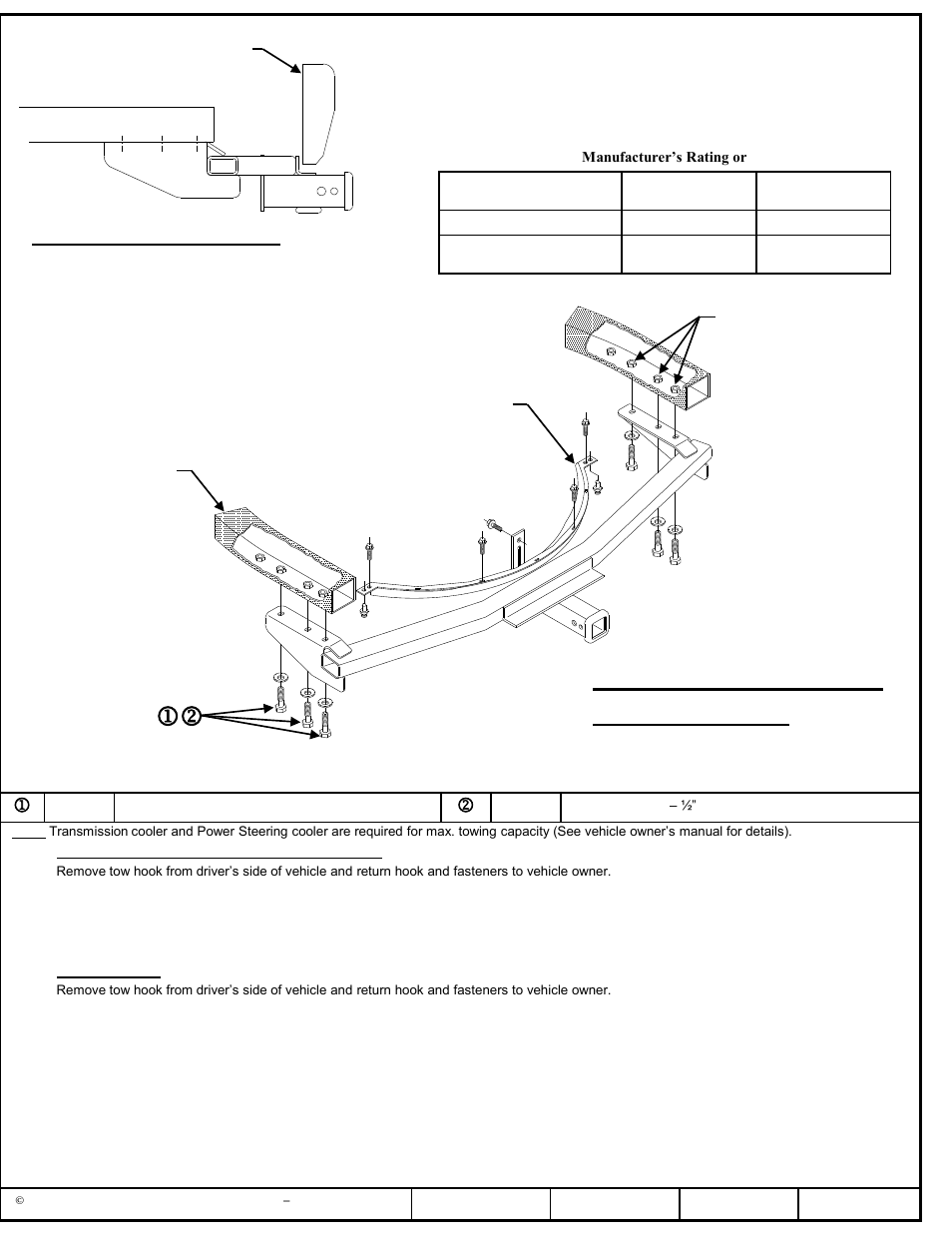 Pro Series 97159 51 Receiver User Manual | 3 pages