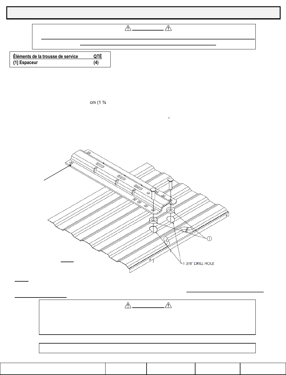 Draw-Tite 58503 FIFTH WHEEL MOUNTING RAILS ACCESSORY User Manual | Page 3 / 3