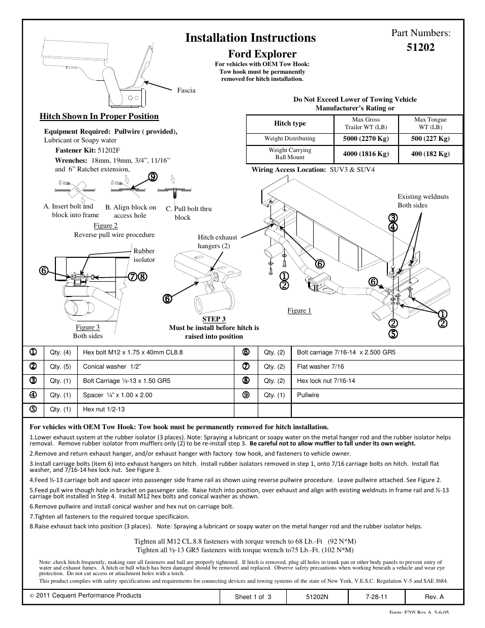 Pro Series 51202 51 Receiver User Manual | 3 pages