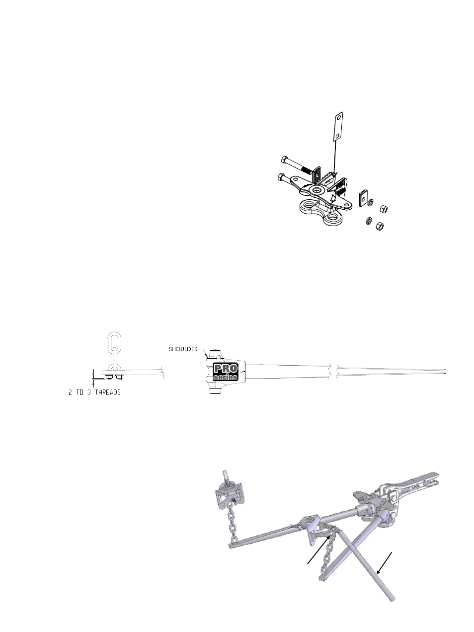 Pro Series 49587 TRUNNION WD User Manual | Page 3 / 5