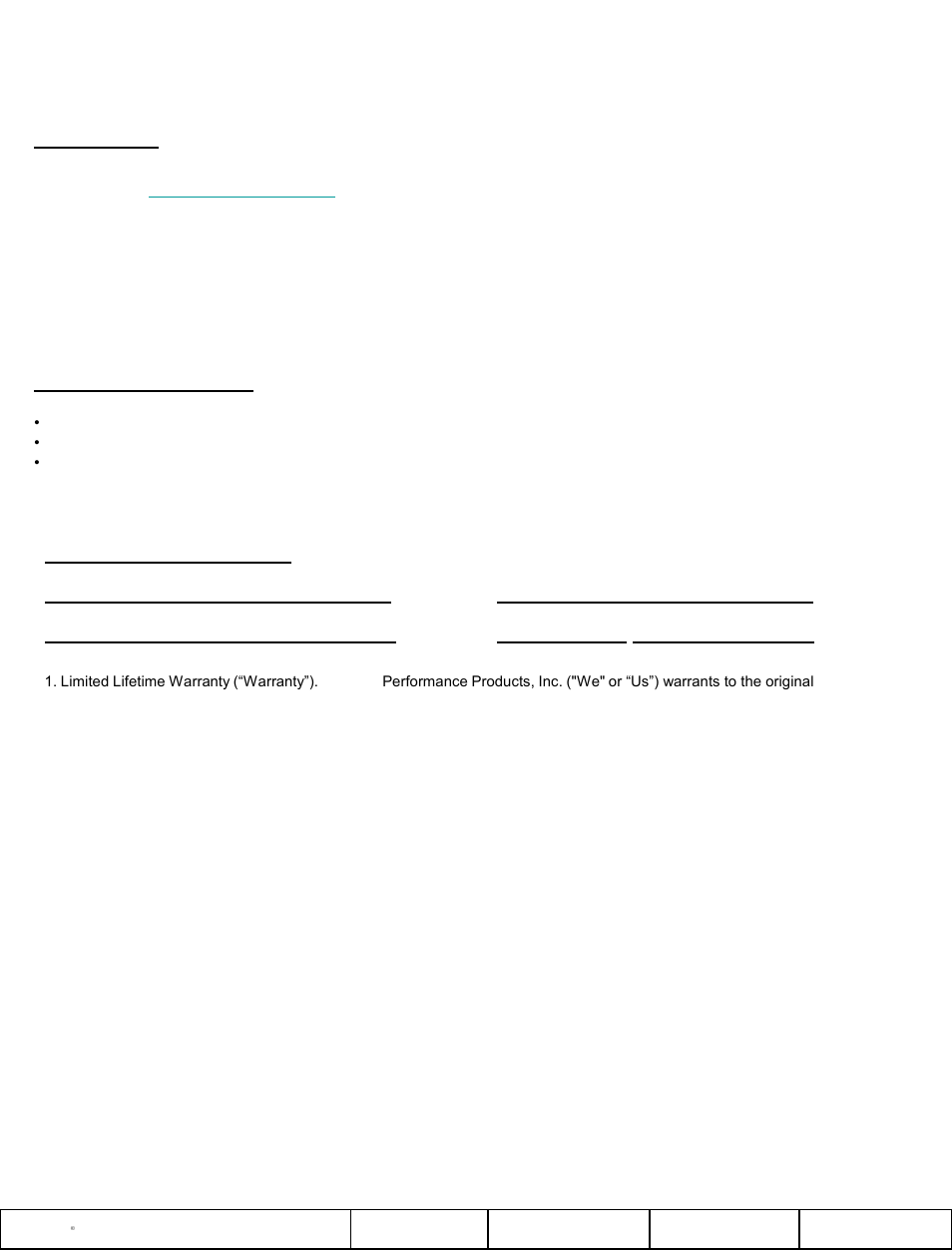 For installers, Owner responsibilities | Draw-Tite 30153 FIFTH WHEEL RAILS ONLY User Manual | Page 2 / 6