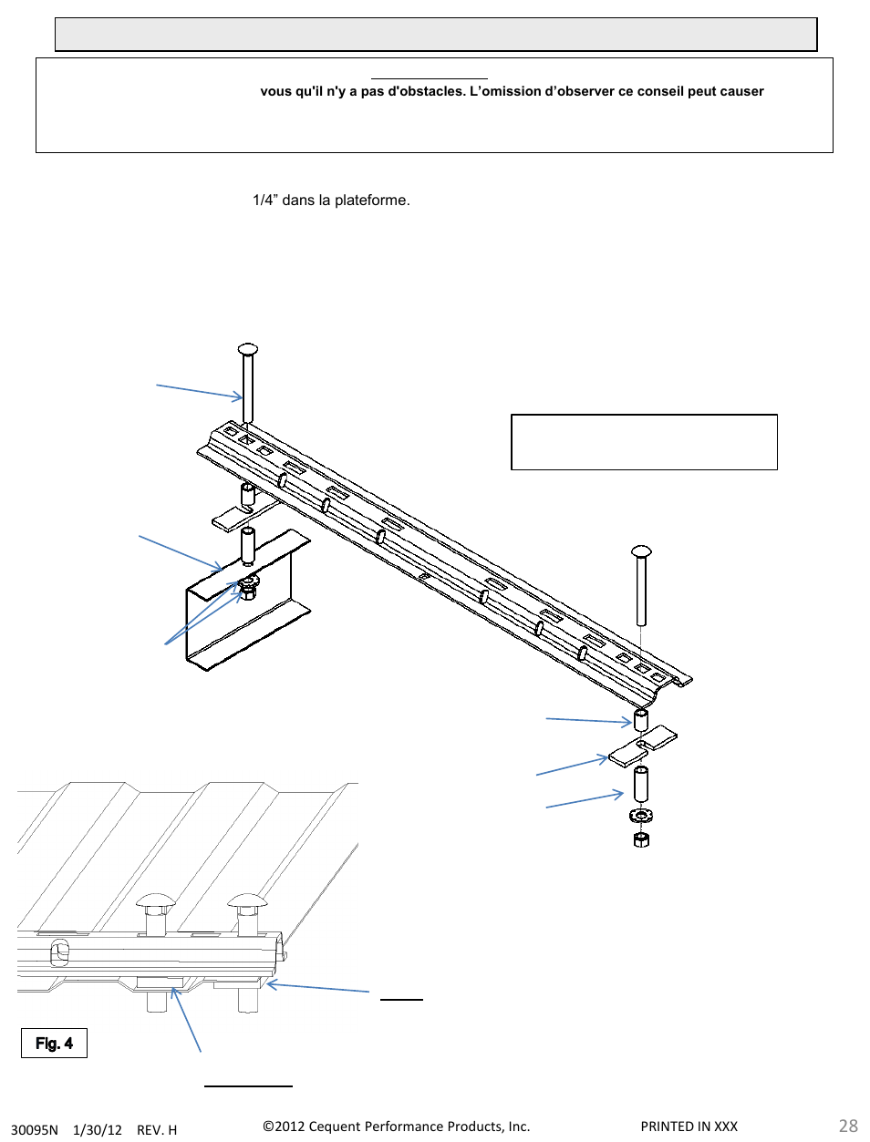 Draw-Tite 30095 FIFTH WHEEL RAILS User Manual | Page 28 / 51