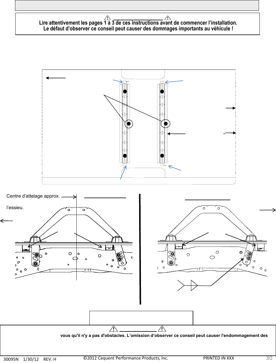 Draw-Tite 30095 FIFTH WHEEL RAILS User Manual | Page 30 / 51