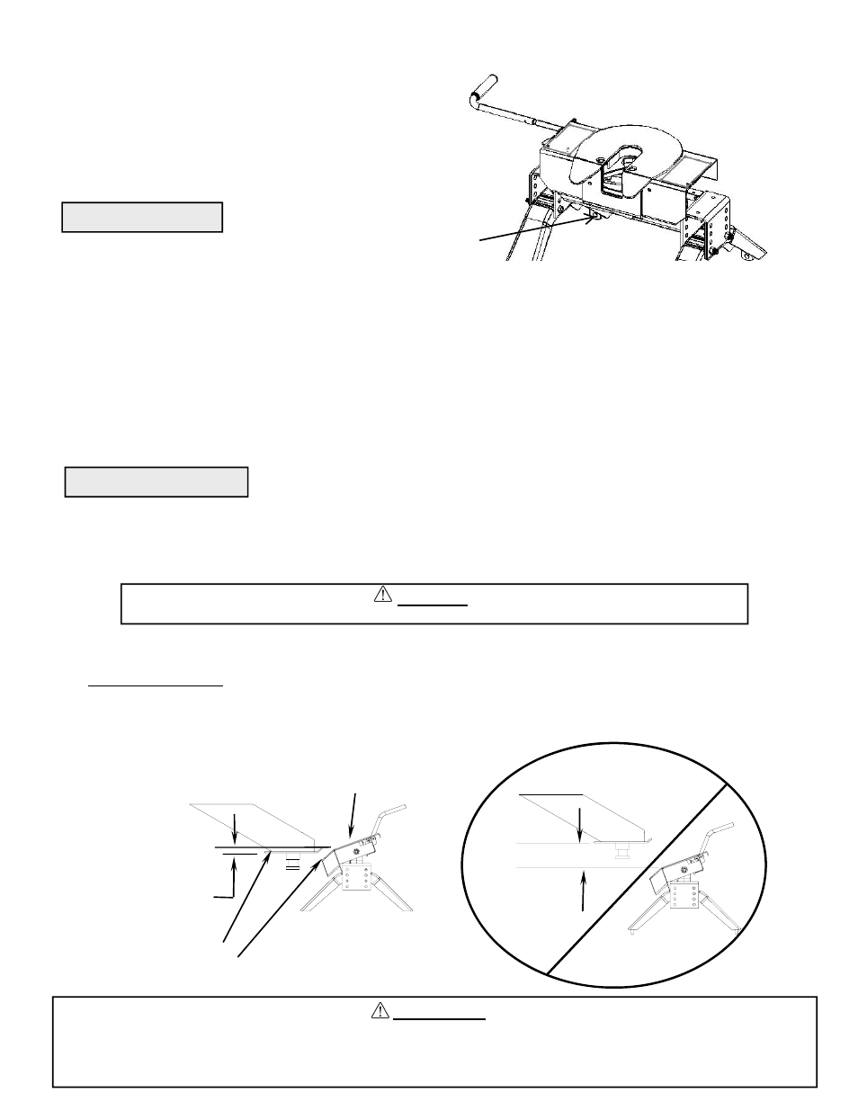 Warning | Pro Series 30118 20K FIFTH WHEEL User Manual | Page 5 / 33